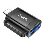 Перехідник HOCO UA31A OTG Lightning - USB Black