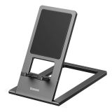 Тримач для смартфона Baseus Foldable Metal Desktop Holder (настільний) Grey LUKP000013