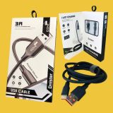 Usb-cable Type-C 4you Dnister black (3A, Silicon Perfect) - Нова упаковка!