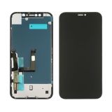 LCD iPhone XR із чорним тачскрином + дисплейна рамка Original FOG (M) 