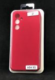Чехол Samsung A54(5G) Silicon Original FULL №2 Rose red (4you)