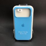 Чохол iPhone 17ProMax Silicon Case original FULL №16 royal blue (4you)