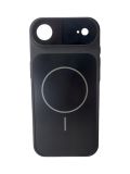 Чехол iPhone 17Air Silicon IPHONE 17 STYLE with MagSafe Black