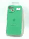 Чохол iPhone 15Plus Silicon Case original FULL Camera №57 grass (4you)