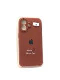 Чохол iPhone 17 Silicon Case original FULL Camera №32 Milk chocolate (4you)