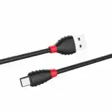 Usb-cable Type-C HOCO X27 3A 1.2m (круглий) Black