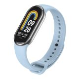 Ремінець на браслет фітнес Xiaomi mi band 8/9/10 Gray blue