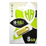 Usb 8Gb Hi-Rali Shuttle series Gold