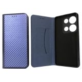 Flip Cover for Xiaomi Redmi Note 14s(4G) Fiber Dark blue (4you)