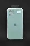 Чохол iPhone 12 Silicon Case original FULL Camera № 17 spring mint ( 4you )