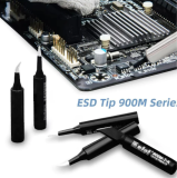 Жало паяльника Kaisi Solder Tip 900M-TK Model (ESD) плоске чорне (W)
