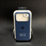 Чехол iPhone 17Pro Silicon Case original FULL №36 saphire (4you)