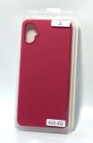 Чехол Samsung A05(4G) Silicon Original FULL №2 Rose red (4you)