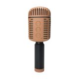 Мікрофон-караоке бездротовий MC-873 (Bluetooth, USB слот) Rose gold