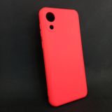 Чехол Xiaomi Redmi Note 12 5G Silicon Soft Silky №14 Red (4you) "Акционная цена"