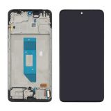LCD Xiaomi Redmi Note 14(4G) с чёрным тачскрином + корпусная рамка OLED 159,6 mm (M)