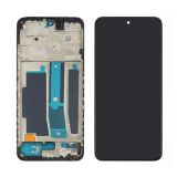 LCD Xiaomi Redmi Note 12S із чорним тачскрином + корпусна рамка IPS (M)