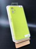 Чехол Samsung A07 4G Silicon Original FULL №8 Yellow (4you)