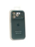 Чохол iPhone 17Pro Silicon Case original FULL Camera №68 viridian (4you)