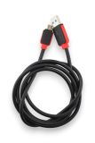 Usb-cable Micro USB 4you Niagara (2.1A, чорний, 1.2м) (від10шт - 10%)