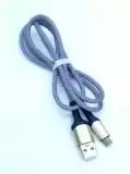Usb-cable Micro USB 4you Humber ( 3A, тканина, білий ) НОВИНКА!!! 