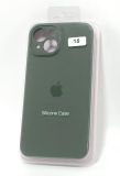 Чехол iPhone 14Plus Silicon Case original FULL Camera №15 marengo (4you) "Акционная цена"