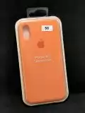 Чохол iPhone X/XS Silicon Case original FULL №58 carrot (4you) "Акційна ціна"