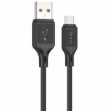 Usb-cable Micro USB HOCO X90 2A 1m (круглый) Black