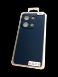 Чохол Xiaomi Redmi Note 14s(4G) Silicon Original FULL №14 Dark Blue (4you)