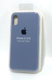 Чехол iPhone X/XS Silicon Case original FULL №50 charcoal grey (4you)