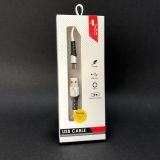 Usb-cable Type-C 4you Florida (2A, silicon, белый) - НОВИНКА!