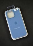 Чехол iPhone 15Pro Silicon Case original FULL №24 new blue (4you) "Акционная цена"