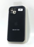 Чехол iPhone 13mini Silicon Case original FULL Camera №18 black (4you)