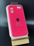 Чехол iPhone 16 Silicon Case original FULL Camera №52 ultra pink (4you)