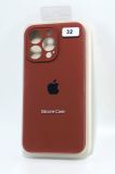 Чехол iPhone 12ProMax Silicon Case original FULL Camera №32 milk chocolate (4you)