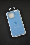Чехол iPhone 15ProMax Silicon Case original FULL №60 sea blue (4you) "Акционная цена"