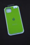 Чехол iPhone 15ProMax Silicon Case original FULL №31 lime green (4you) "Акционная цена"