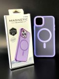 Чехол iPhone 15Pro Silicon SPACE with MagSafe Lilac "Акционная цена"