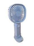Вентилятор ручний HANDHELD FAN H137-12 (підставка для телефону, 3 режими, Type-C) Blue
