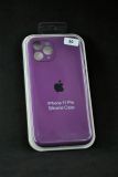 Чохол iPhone 11ProMax Silicon Case original FULL Camera №30 purple (4you)