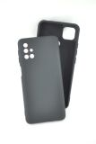 Чехол Samsung A02s/A025 Silicon TPU Soft Touch Black "Акционная цена"