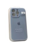Чохол iPhone 16Pro Silicon Case original FULL Camera №5 powder blue (4you)