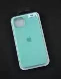 Чохол iPhone 15Pro Silicon Case original FULL №46 mint gam (4you)