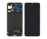 LCD Samsung A30/A305 (2019) A505 с черным тачскрином + корпусная рамка OLED (М) 