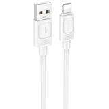 Usb-cable Type-C HOCO X122 1m (круглый) White