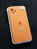 Чехол iPhone 12 Silicon Case original FULL Camera №58 carrot (4you)