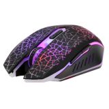Мышь проводная  XTRIKE ME GM-205 (игровая, Led) Black