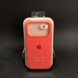 Чехол iPhone 17Pro Silicon Case original FULL №29 coral (4you)