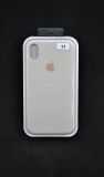 Чехол iPhone XR Silicon Case original FULL №11 antique white (4you)