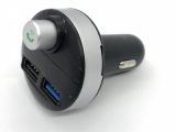 FM модулятор X12 (bluetooth, 2 USB, кнопка відповіді, кольорова коробка) Black